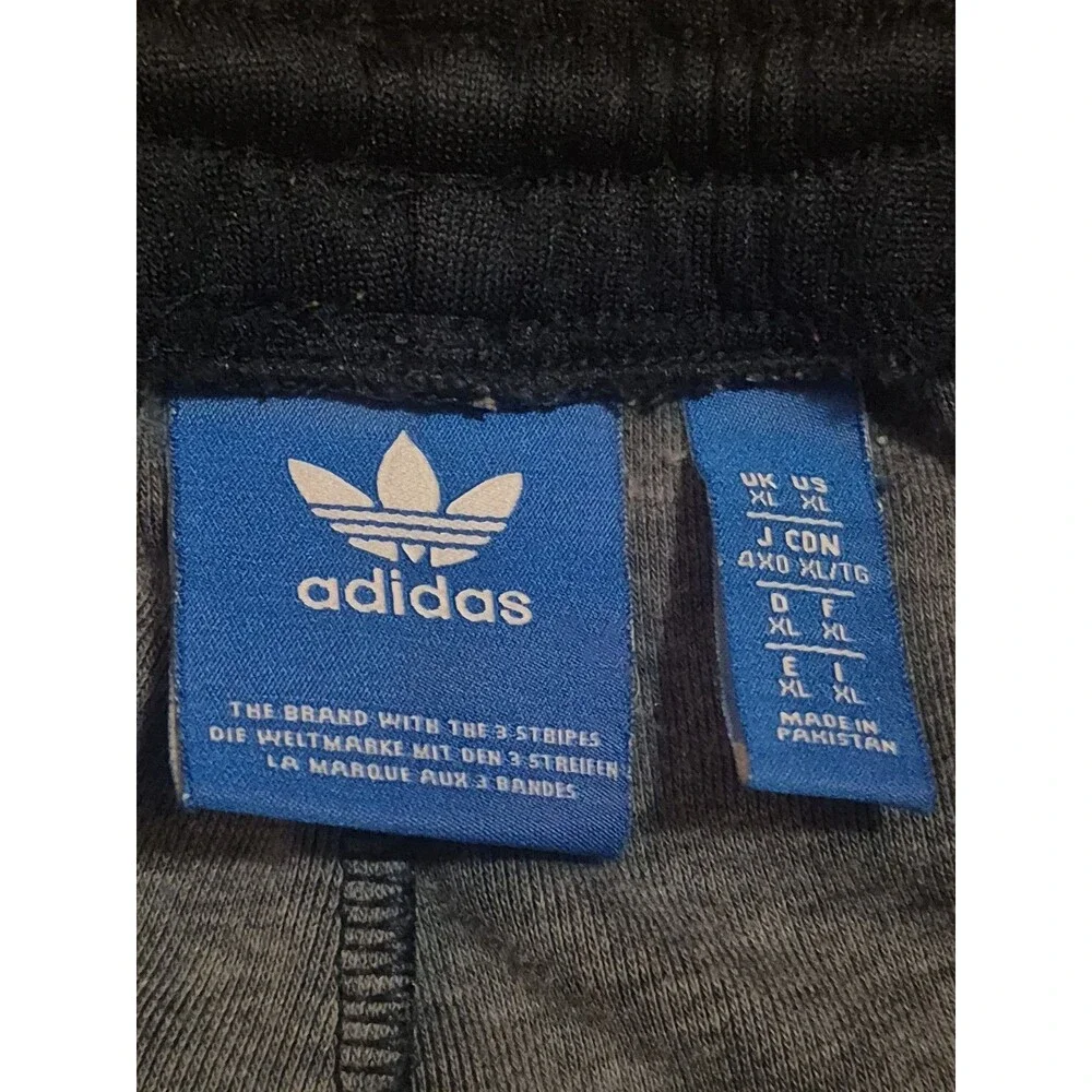 Adidas Originals Superstar Cuffed Track Pants Red Black Mens Size XL